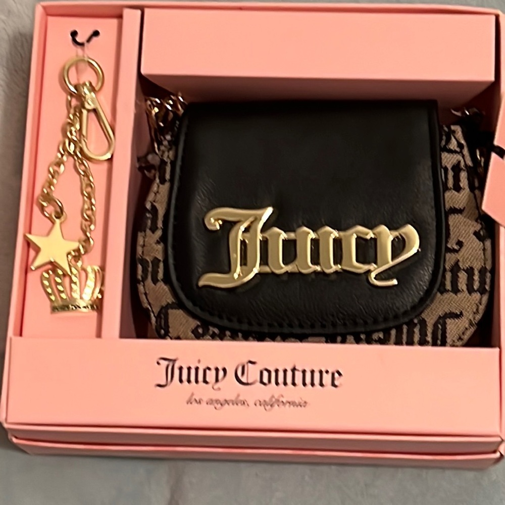 Juicy Couture mini XBody/keychain set